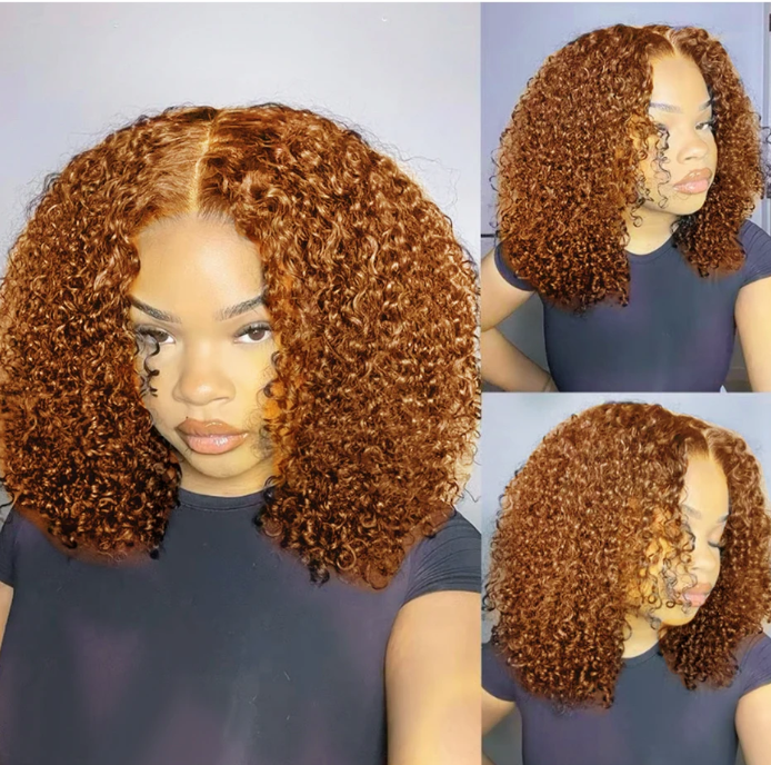 KYNKÉ GingerBloom Kinky Curly Glueless Wig 20”