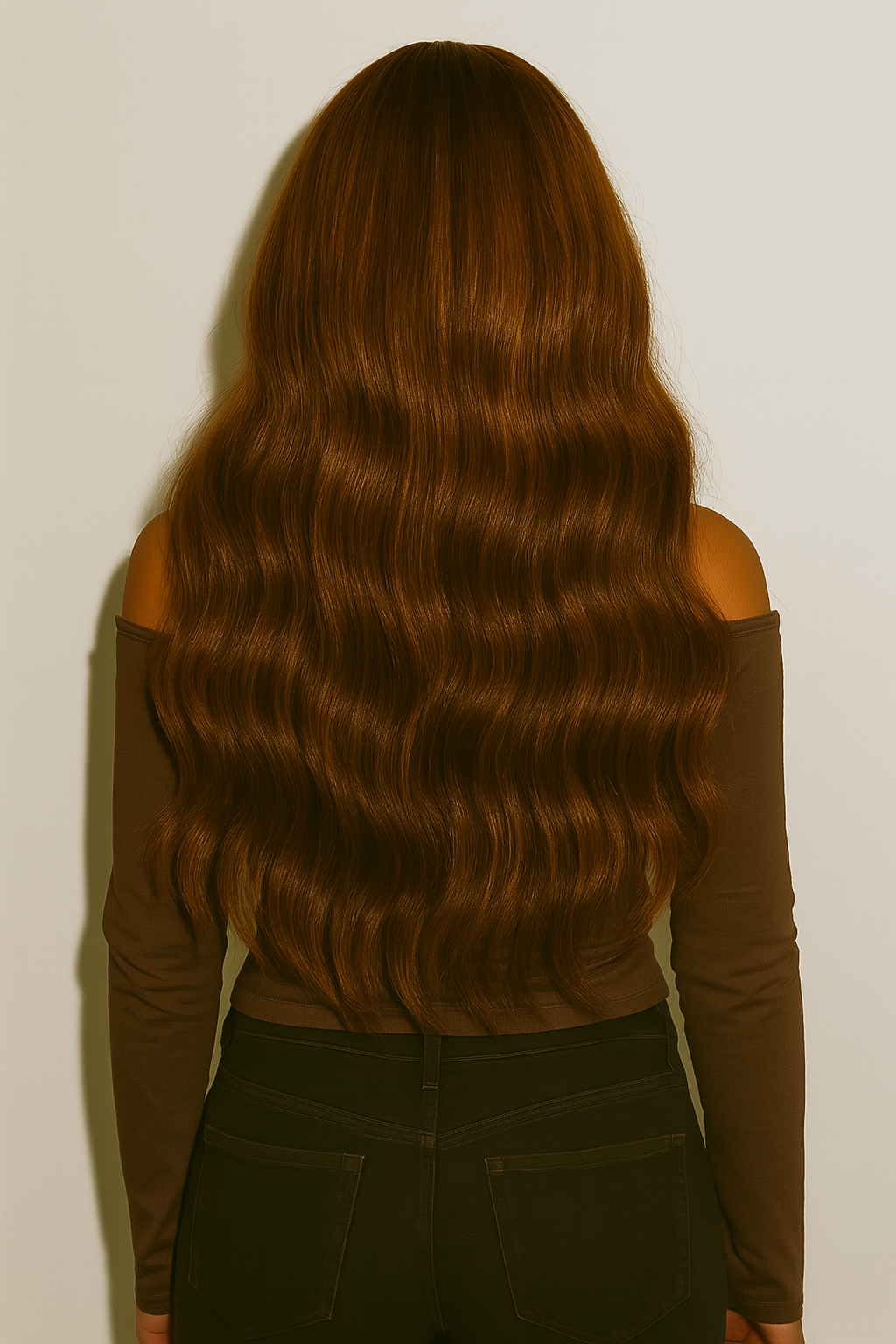 KYNKÉ Cocoa Wave Lace Wig 16–36”