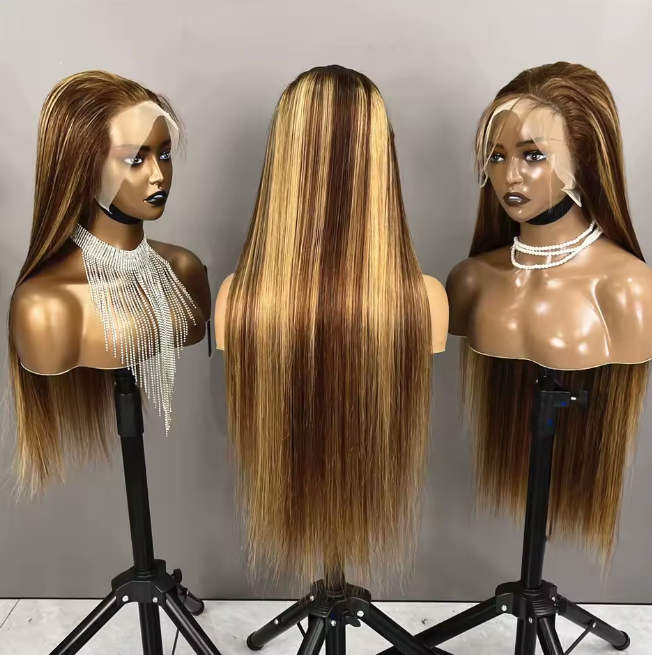 KYNKÉ Glueless Honeylight Straight Wig 18–36”