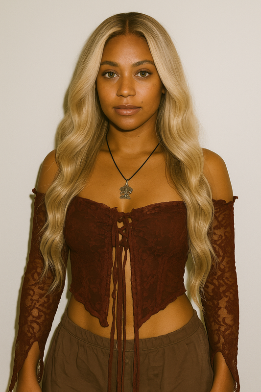 KYNKÉ HoneyGlam Body Wave Glueless Wig 16–32”