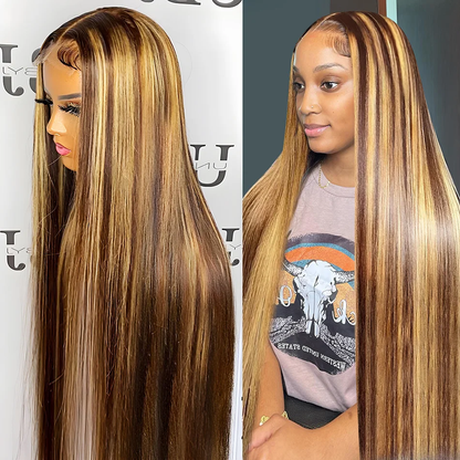 KYNKÉ Buttersleek Highlight Straight Wig 16–36”