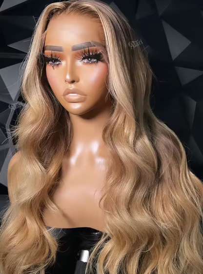 KYNKÉ HoneyGlam Body Wave Glueless Wig 16–32”